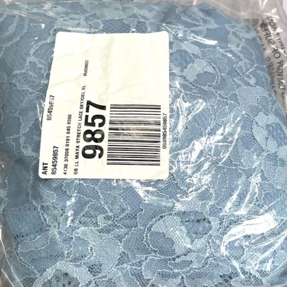 NWT Anthropologie The Maya Ruched Cowl-Neck Dress: Lace Edition Sky size XL - Picture 13 of 13
